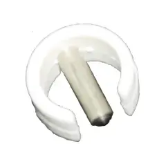Anneau clip de liaison pour manivelle diamètre 13 mm pivot 9,9 mm blanc CHERUBINI 759516 Prix Choc