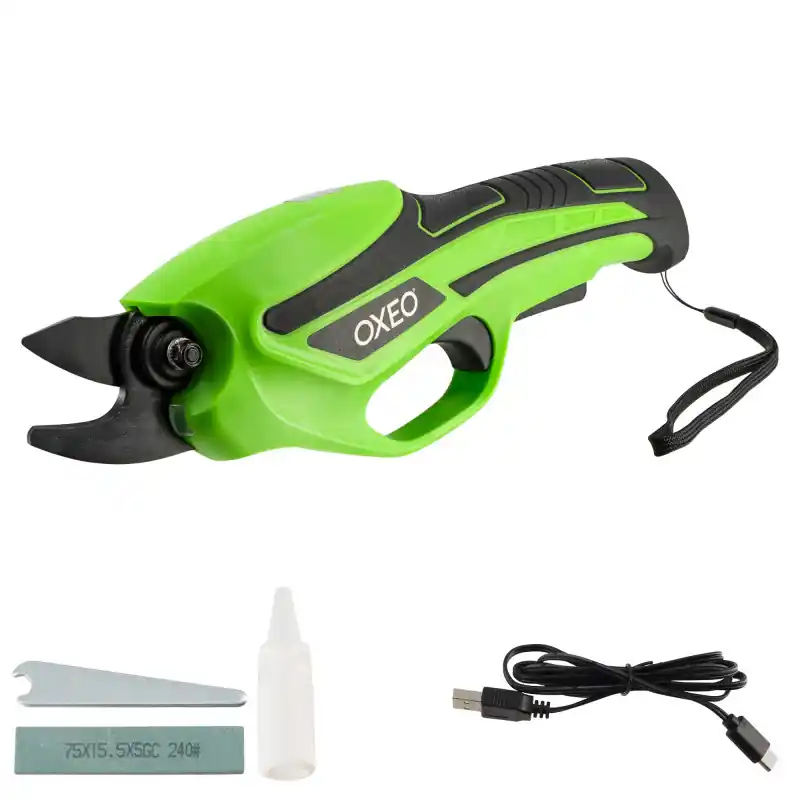 Affaire À Saisir Sécateur sans fil 4V - Batterie li-lon 2000 mAh incluse - Coupe arbres fruitiers et vignes