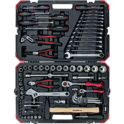 Nouveauté Valise de douilles/d‘outillage à main R4600 3100 GEDORE RED
