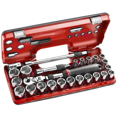 Promotion Coffret cliquet extensible articulé 1/2‘‘ DETECTION BOX®