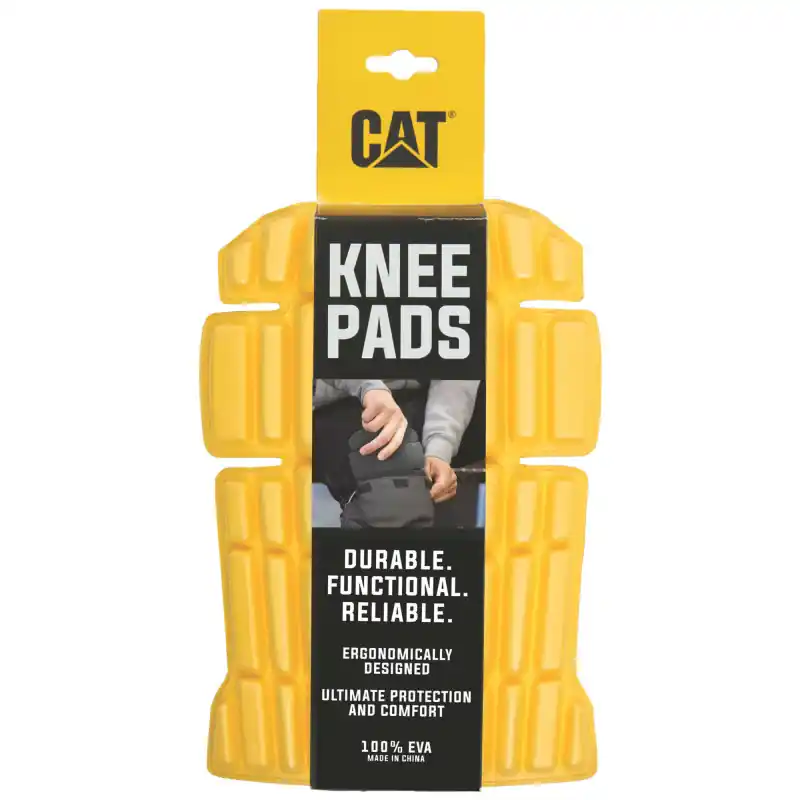 Nouvelle Collection Genouillère Jaune – Caterpillar CW91 – 100% EVA – Type 2 Niveau 0 – Légère & Respirante – Compatible Pantalons À Poches Genoux