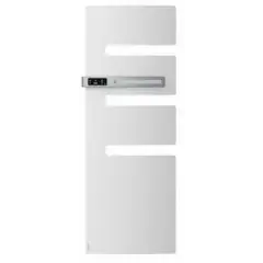 Radiateur sèche-serviettes électrique connecté SERENIS PREMIUM mât à gauche 1000+750 W blanc carat ATLANTIC 850435 Commander Maintenant