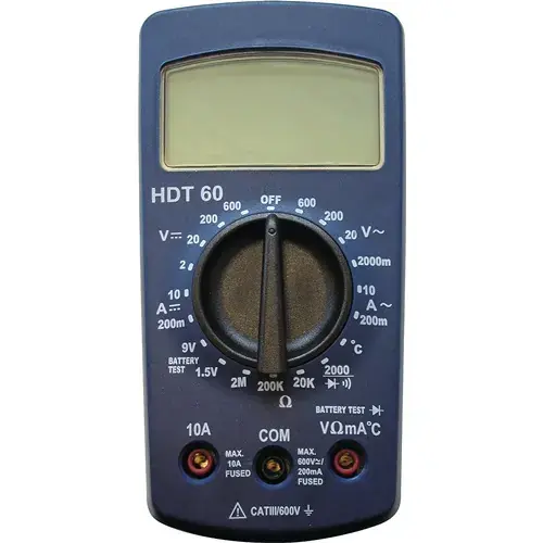 Certifié Multimètre HDT 60 HDT