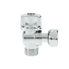 Robinet de chasse équerre 3/8‘‘ 1/4 de tour chromé GARIS B01-RWC-EQBS Remise