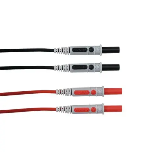 Bon Marché Cordon de mesure silicone RD/BK