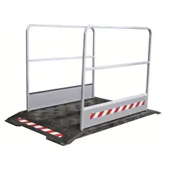 Dernier Modèle Passerelle avec rampes + barrière SIGN charge 1000 kg VISO PASS1708