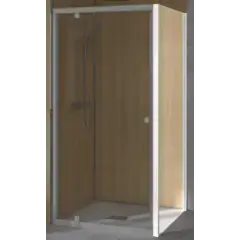 Paroi de douche SUPRA III FIXE 100 cm profilé chromé avec verre transparent KINEDO PA1573CTN Dernier Modèle