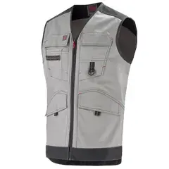 Gilet de travail TROWEL sans manches 9ATTUP gris/noir T1 LAFONT LA-9ATTUP-887-1 Quantité Limitée