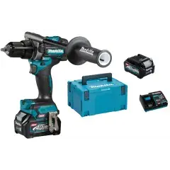Perceuse visseuse à percussion 40 V + 2 batteries 2,5 Ah + chargeur en coffret MAKPAC MAKITA HP001GD201 Acheter En Ligne