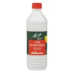 Achat Immédiat Acide chlorhydrique 23 % 1 L MIEUXA 103012