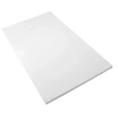 Receveur ONYX blanc 1200 x 700 mm avec bonde AKW 12824WH-CH Expédié Aujourd'hui