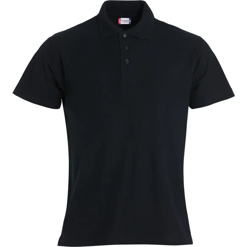 Seulement Aujourd'hui BASIC POLO BLACK