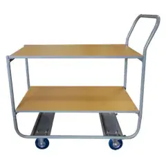 Servante plateau bois 200 kg moyenne STOCKMAN WP20A/2 Pas Cher