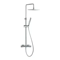 Colonne de douche thermostatique télescopique avec ensemble AROLA 265403RK250 RAMON SOLER 26D303718 Vente Directe