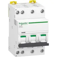 Disjoncteur modulaire ACTI9 IDT40N 3P+N courbe C 6000 A / 10 kA 20 A SCHNEIDER ELECTRIC A9P24720 Promotion Saisonnière
