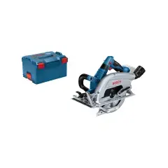 Scie circulaire 18 V GKS 18V-70 L (sans batterie ni chargeur) + coffret L-BOXX BOSCH 06016B9001 Populaire