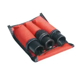 Jeu de 2 douilles à chocs 1/2‘‘ pour écrous abîmés, 17-19 mm + rallonge Satisfait Ou Remboursé