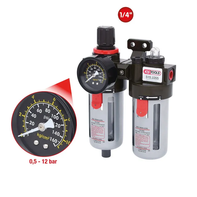 Vente Flash Filtres régulateur et lubrificateur