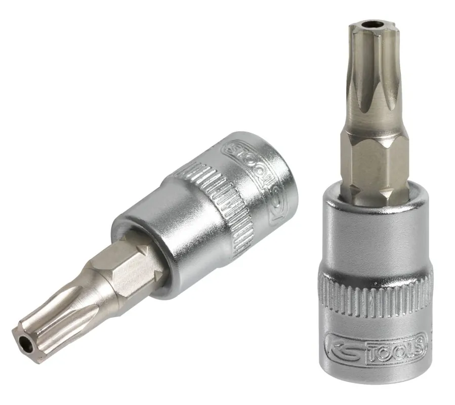 Douilles tournevis ULTIMATE TORX® percé 1/4‘‘ Paiement Sécurisé