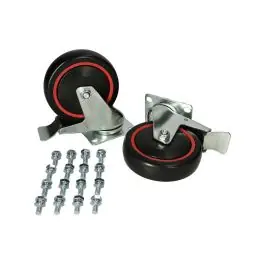 Offre Limitée Jeu de 2 roues directionnelles pour servantes RACING 850.0005 + 850.0006 + 850.0007