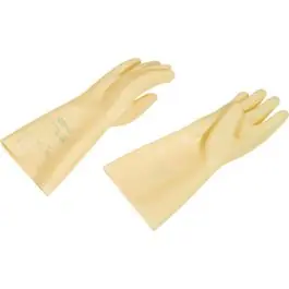 Gants d‘électricien en latex naturel beige, classe 0 AZC, T9 Super Prix