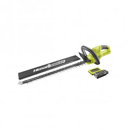 Achat Immédiat Taille-haies 36V RYOBI – Lame 60cm – Batterie 2,0Ah – Chargeur – RY36HT60A-120