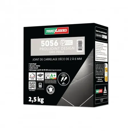 Pas Cher Joint carrelage PAREXLANKO 5056 Prolijoint Design – Gris Perle – 2,5 kg – L5056PERLE2.5