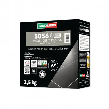 Bon Marché Joint carrelage PAREXLANKO 5056 Prolijoint Design – Ciment – 2,5 kg – L5056CIMENT2.5