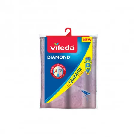 Achetez Aujourd&rsquo;hui Housse de Table à Repasser anti-glisse Diamond VILEDA – 120×38 cm