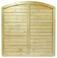 Acheter En Ligne Écran en pin Bornéo cintré classe 4 45 x 1800 mm DEBARGE BOIS