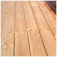 Commander Vite Lame de Terrasse Bois LINEO 28x145 mm en 3 m Douglas Naturel Lisse