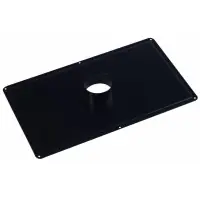 Achetez Aujourd'hui Plaque de propreté rectangulaire inox noir 80 x 300 x 500 mm TEN