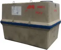 Nouveauté Fosse septique toutes eaux Ap6 235 x 154 cm Hauteur 167 cm ADG