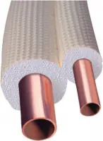 Tube cuivre Ecutherm recuit gainé diamètre 16 x 1 mm couronne de 50 m TALOS Vente Directe