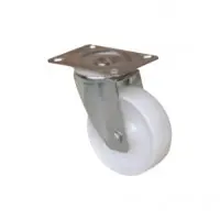 Retour Gratuit Roulette manutention nylon blanc pivotante diamètre 80 mm NORAIL