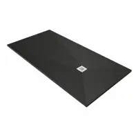 Receveur EIGHTY slate negro 150cm ACQUABELLA CONSTRUPLAS Meilleure Vente