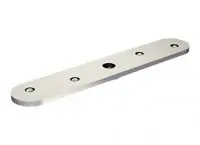 Platine droite en acier pour fixation sur chant MANTION Solde