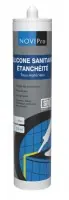 Populaire Mastic silicone sanitaire blanc 310mL