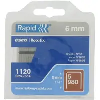 Blister agrafes type 980 980/6G 1,12m RAPID AGRAFAGE Top Vente