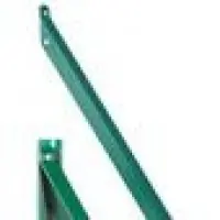 Remise Jambe de force plastifiée vert L25 1,50m