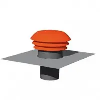 Entrée sortie air toit rouge diamètre 160mm THERMOR Livraison Express