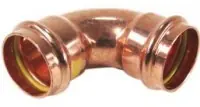 Coude PROFIPRESS gaz 45 degré 2626 femelle femelle diamètre 12mm VIEGA Livraison Express