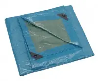 Prix Réduit Bâche armée étanche 26 Oeillets 5x8m BASIC SEGMENT