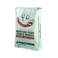 Certifié Mortier pour joint mince porotherm 25kg WIENERBERGER